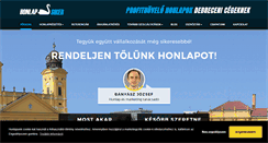 Desktop Screenshot of honlapsiker.hu